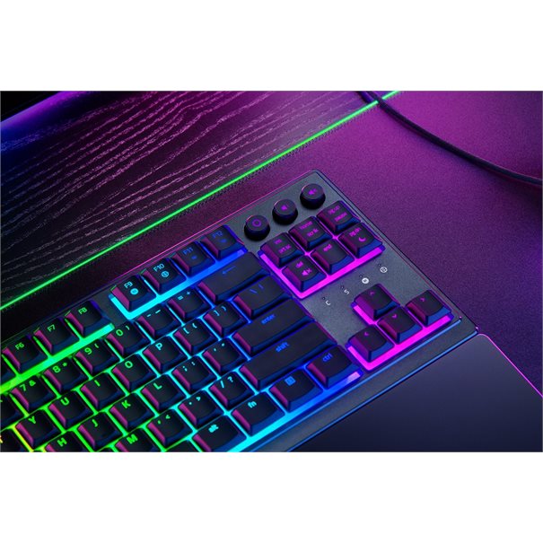 Razer Keyboard Ornata V3 TKL Gaming RGB (DE) black Low-profile RGB Tenkeyless Mecha-membrane RGB