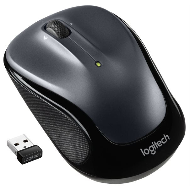 Logitech Mouse M325s Wireless Dark Silver Wireless, Optisch, 1000 dpi, 3 Tasten