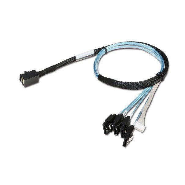 Chenbro OCR Kabel HD Mini-SAS to 4x SATA 0.6m