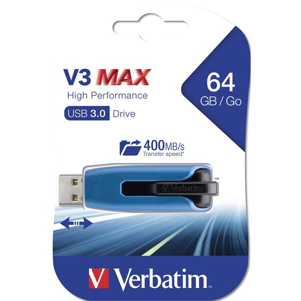 Verbatim USB 3.0 Stick 32GB V3 MAX bulk  Industrial Bulk, ohne Verpackung