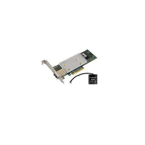 Adaptec SmartRAID 3154-8i/8e 4GB SAS 16 HDD Sgl.+++ PCIe x8 12 Gbps Low Profile