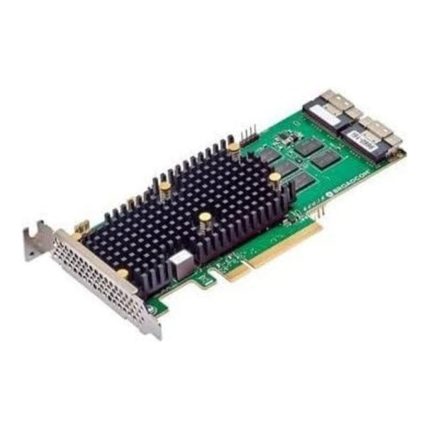 BC MegaRAID 9660-16i PCIe x8 SAS/SATA/NVMe sgl. 8GB, Tri-Mode, 240 SAS Dev./ 32 NVMe Dev.