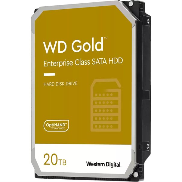 WD HD3.5" SATA3-Raid 20TB WD202KRYZ / Gold (Di)