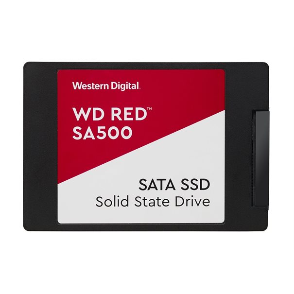 WD SSD 2.5" 500GB Red / NAS 24x7 /SATA3 (Di)