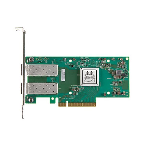 Mellanox ConnectX-5 EN NIC NW 10/25GigE DP SFP28+++ dual-port, PCIe3.0 x8, UEFI, tall bracket, ROHS R6