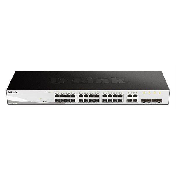 D-Link Switch DGS-1210-28/E 24xGBit/4xSFP 19" Managed