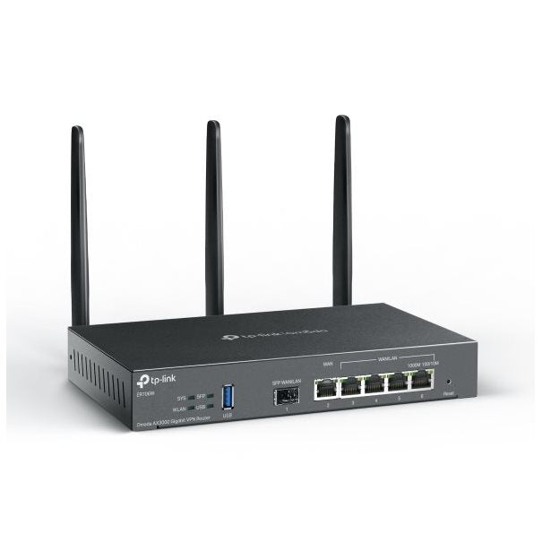 TP-LINK 5 Port Gigabit Multi-WAN Router (bis 4xWAN/LAN) 1xSFP High-speed performance,Wifi 6,