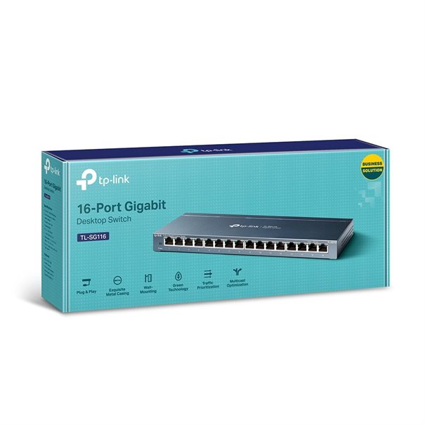TP-LINK Switch TL-SG116 16xGBit Unmanaged