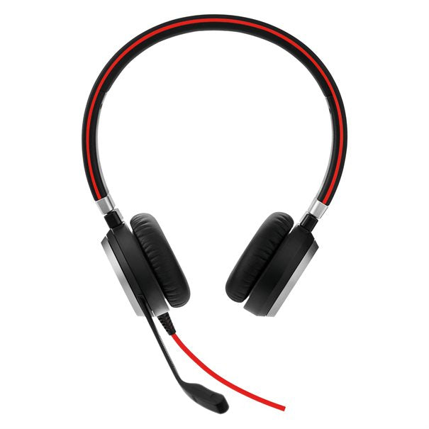 Jabra Headset Evolve 40 MS stereo USB Klinke Zertifiziert für Skype für Unternehmen