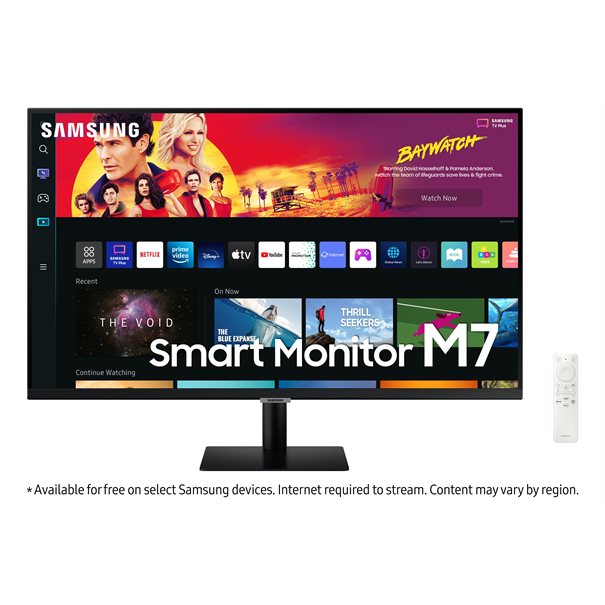 Samsung LCD S32BM700UP 32" black UHD Smart Monitor Smart Monitor M7