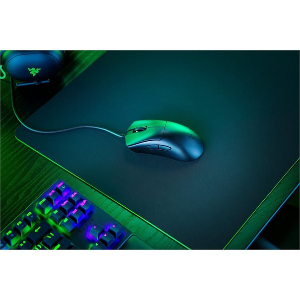 Razer Mouse DeathAdder V3 Gaming black für Rechtshänder, Kabelgebunden, ultra leicht
