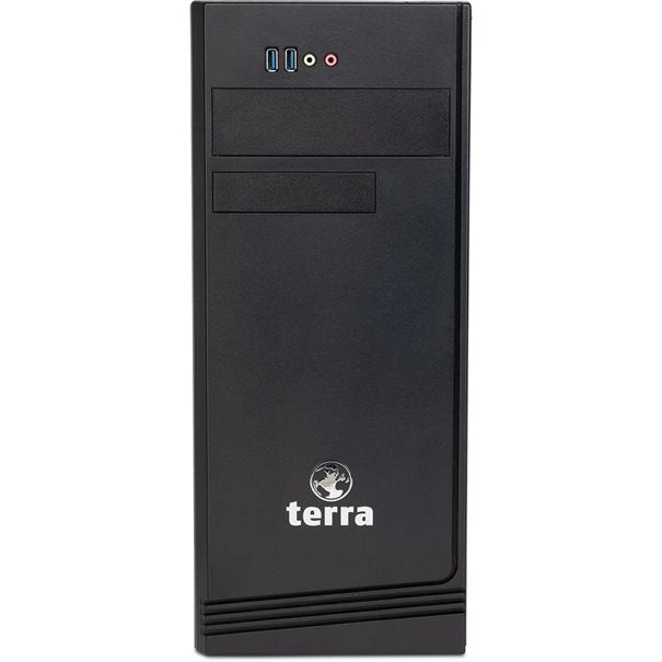 TERRA PC Ausstellungsgehäuse PC608  schwarz+++