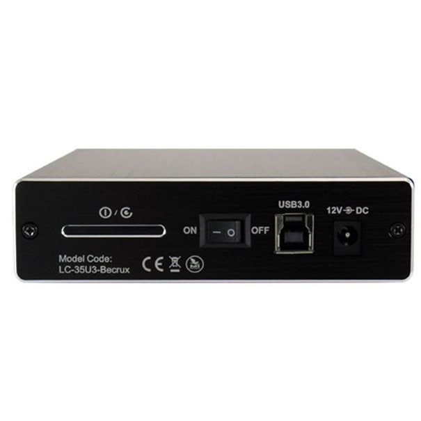 USB Gehäuse SATA-HDD 3.5"Alu USB3.0 LC-POWER
