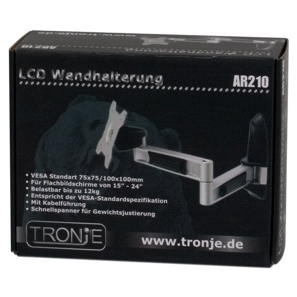 LCD TFT Wandhalter Tronje AR210, 15"-2X", max.12kg