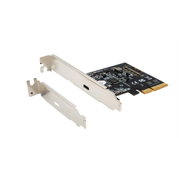 IO Exsys PCIe x4  1x USB 3.2 Gen2x2 mit 1x C™ Anschluss (EX-12011)