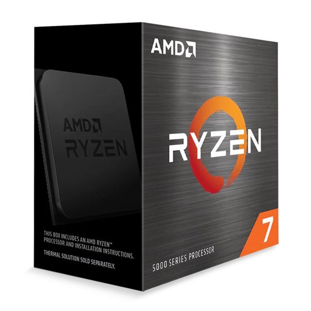 CPU AMD RYZEN 7  5800X / AM4 / WOF / BOX AMD Ryzen 7 5800X (8/16x 3,8 GHz) 32MB Sockel AM4