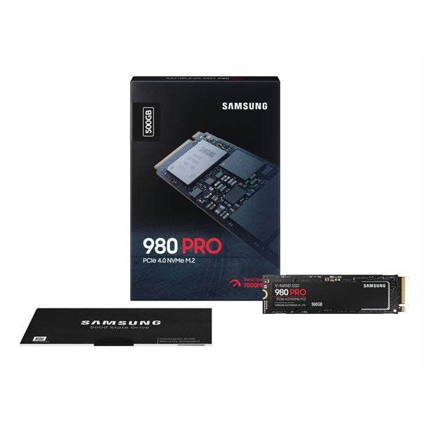 SSD M.2 (2280) 500GB Samsung 980 PRO PCIe 4.0 M.2-SSD PCIe 4.0