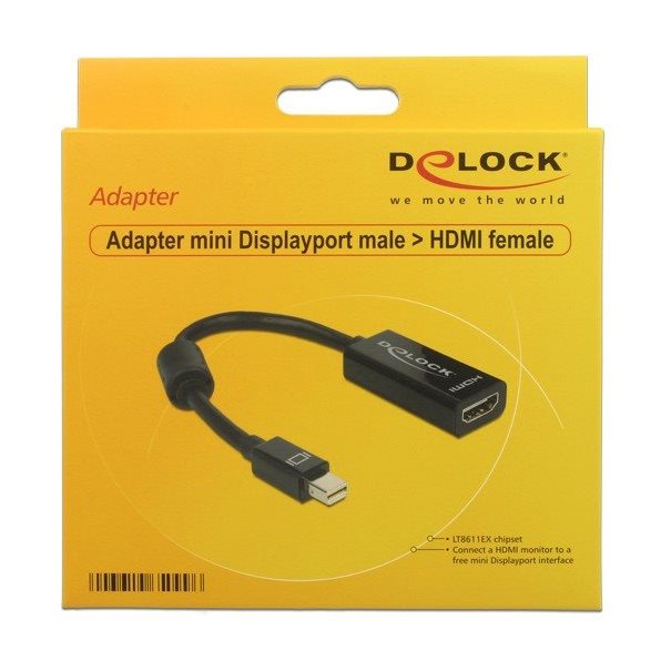 Delock Adapter Mini-DisplayPort auf HDMI Buchse