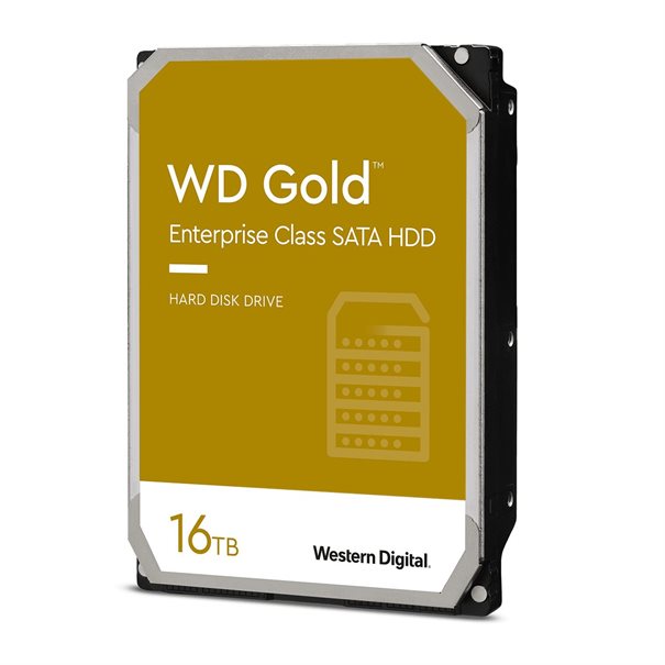 WD HD3.5" SATA3-Raid 16TB WD161KRYZ / Gold (Di)