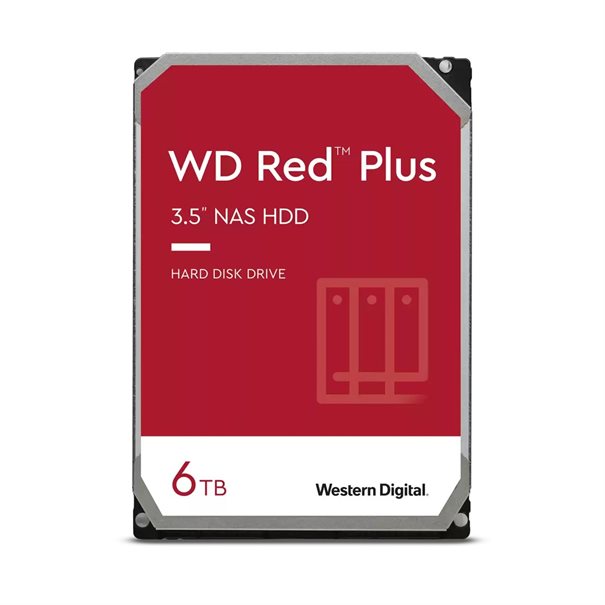 WD HD3.5" SATA3 6TB WD60EFPX / 24x7 / NAS (Di)