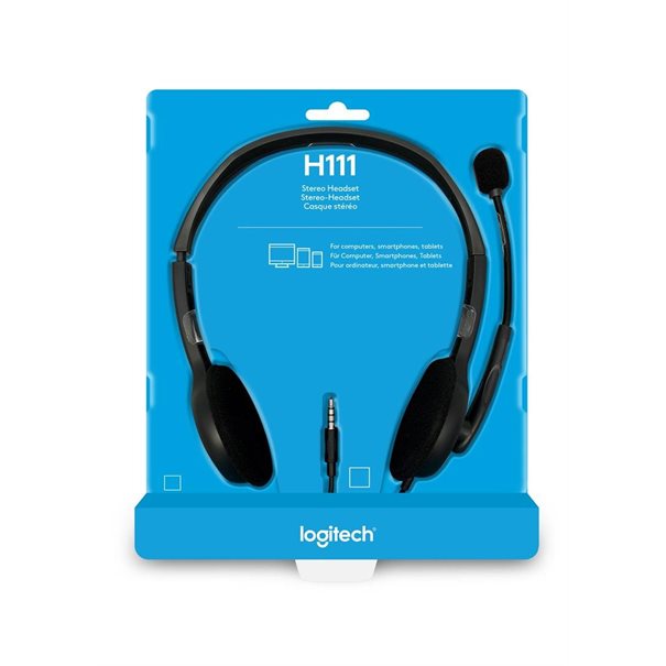 Logitech Headset H111 2.0 Klinke