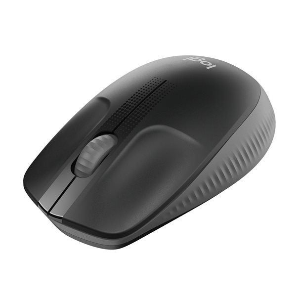 Logitech Mouse M190 Wireless FULL-SIZE black für mittelgroße bis große Hände