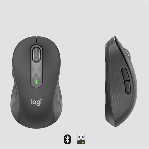 Logitech Mouse M650 SIGNATURE L (Large) WL BOLT grafit  für große Hände (> 19,0 cm)