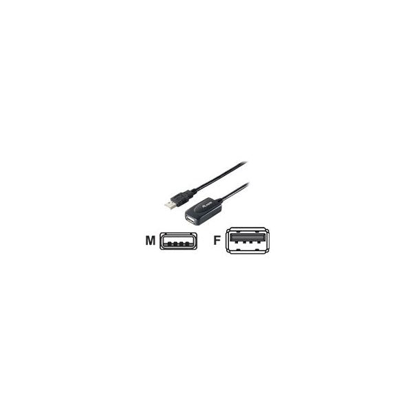 USB Signal-Verstärker 5m Stecker A -> Buchse A