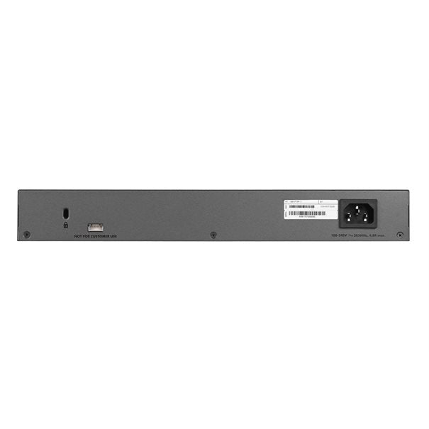 Netgear 10Port Switch 100/1000/10000 MS510TXPP 10-Port Multi-Gb/10G Eth Ultra60 PoE++ Smart Mngd