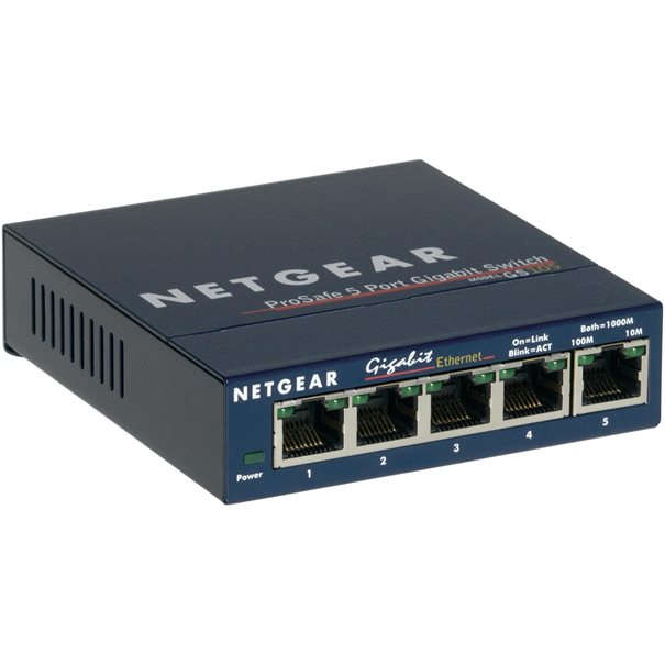 Netgear 5Port Switch 10/100/1000 GS105GE