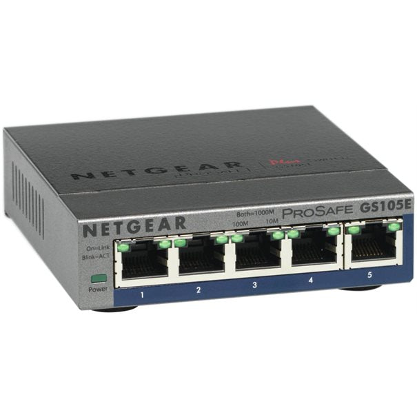 Netgear 5Port Switch 10/100/1000 GS105E