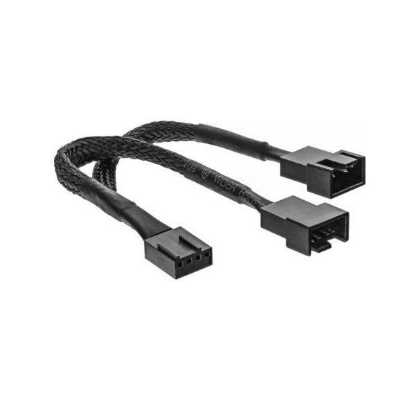 InLine® Y-Kabel für Lüfter PWM 4pol Molex 1 Stecker / 2 Buchse, 0,15m