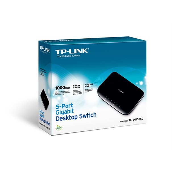 TP-LINK Switch TL-SG1005D 5xGBit Unmanaged