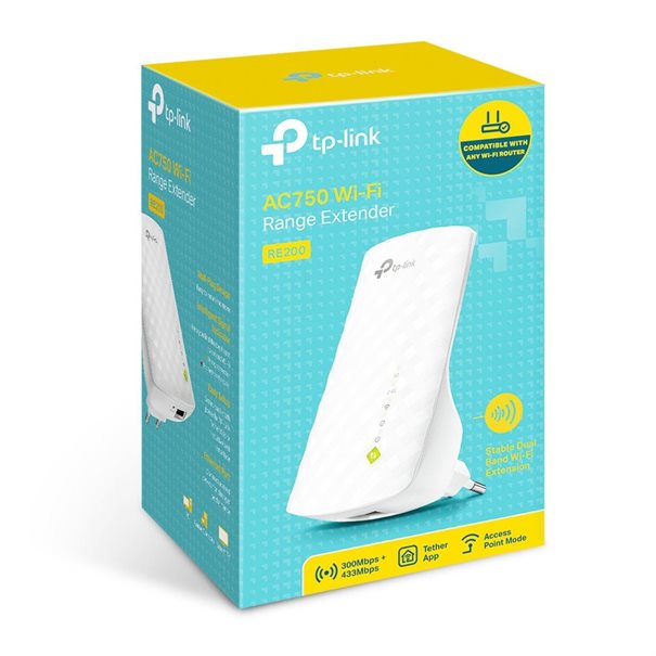 TP-LINK WLAN 750MBit Repeater RE200