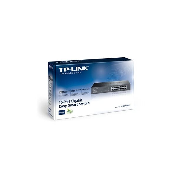 TP-LINK Switch TL-SG1016DE 16xGBit Easy Mana. Des.