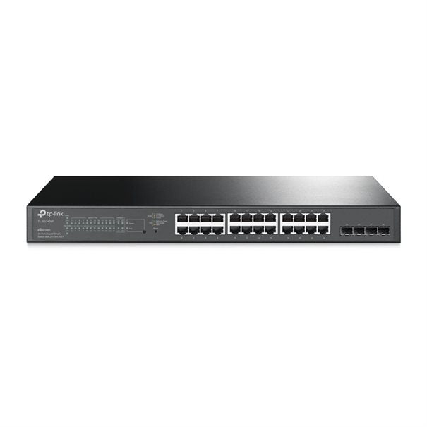 TP-LINK Switch TL-SG2428P 24xGBit/4xSFP Managed PoE+ (250W)