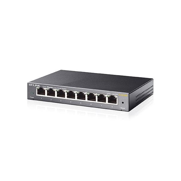 TP-LINK Switch TL-SG108E 8xGBit Unmanaged Metallg.