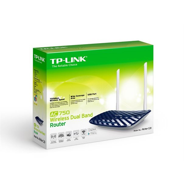 TP-LINK AC750 WLAN-Router Dualband