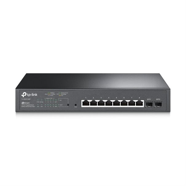 TP-LINK Switch TL-SG2210MP 8xGBit/2xSFP Managed PoE+ (150W)