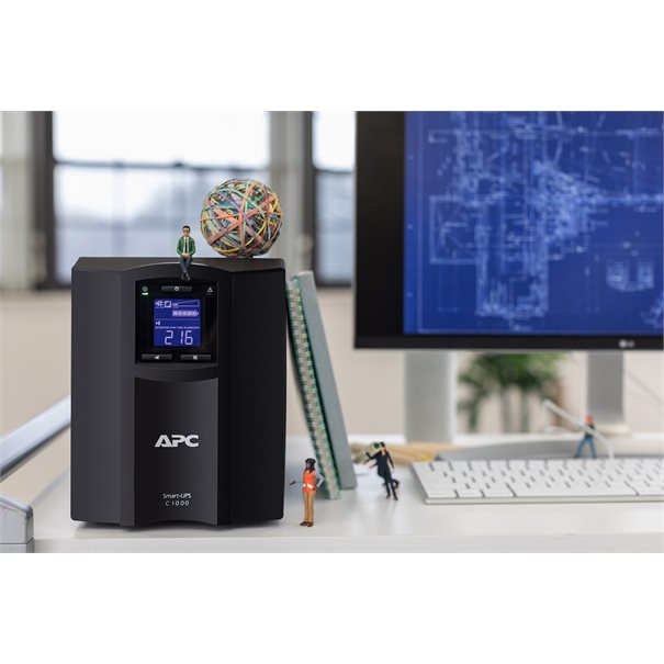 APC Smart-UPS C 1000 VA LCD mit SmartConnect