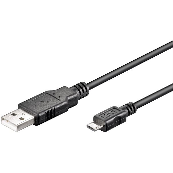 Kabel USB 2.0 1.0m Stecker A/Stecker Micro-B
