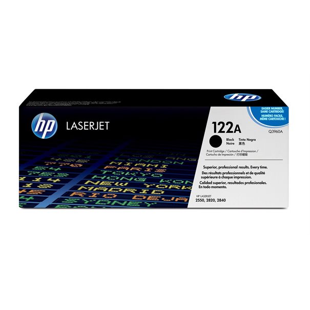 Toner HP Color Laser 2550/28x0 black 5k Q3960A