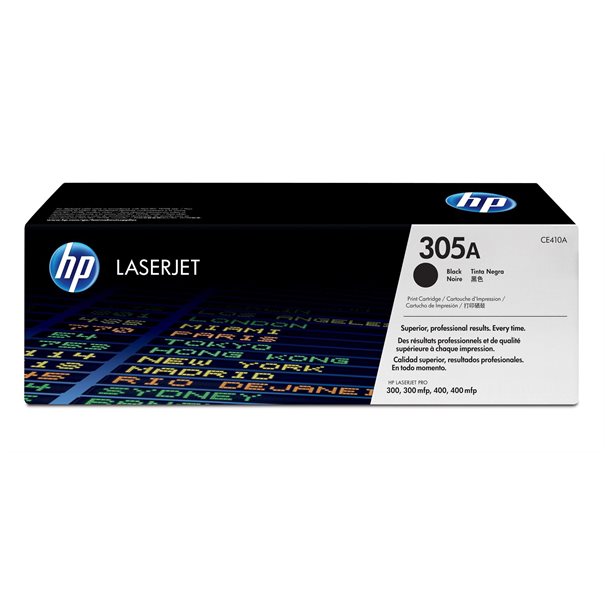 Toner HP Color Laser M451 black CE410A
