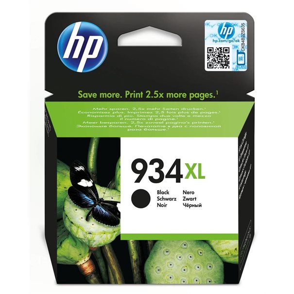Tinte HP OfficeJet 6830eAiO BLACK (934XL)