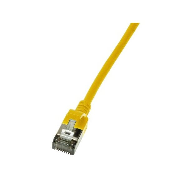 Kabel LAN U/FTP (Patchkabel) SLIM CAT6 0,3m yellow
