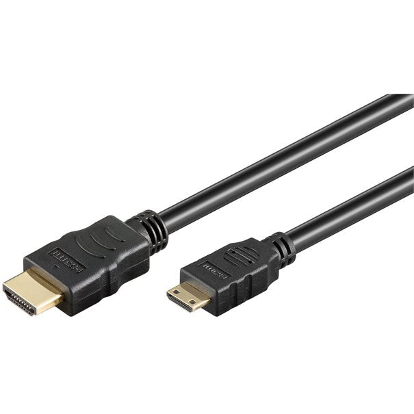 Kabel HDMI <=> Mini-HDMI 1m St/St black